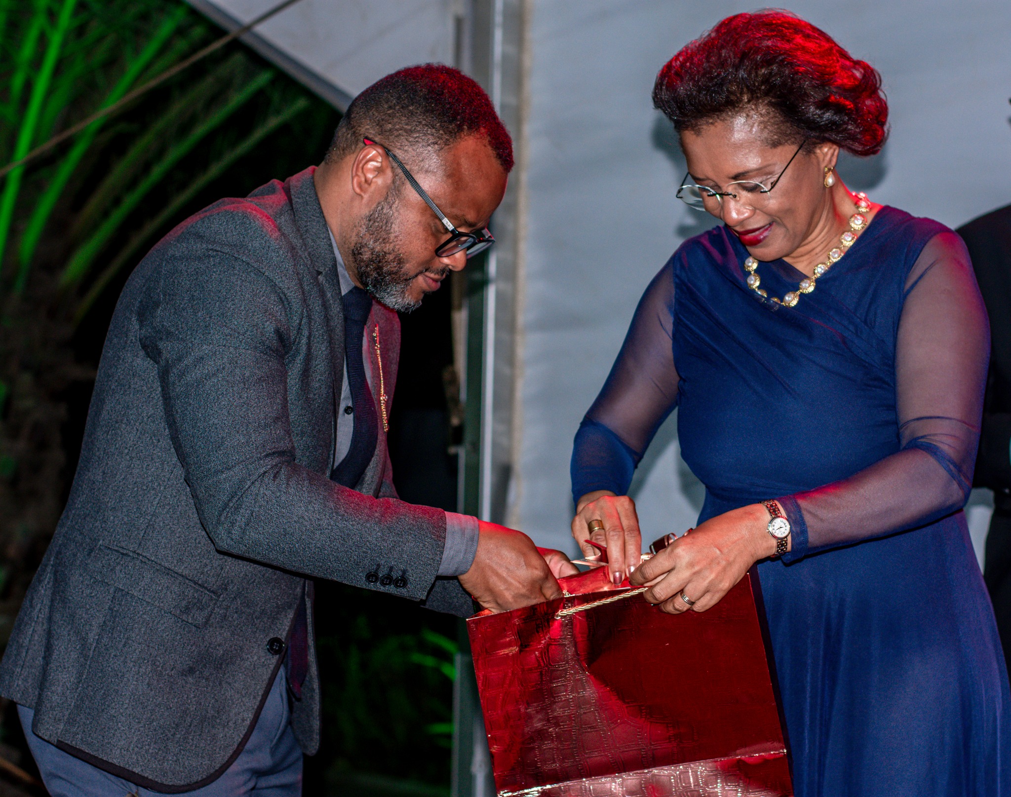 𝐃𝐢𝐫𝐢𝐠𝐞𝐧𝐭𝐞𝐬 𝐞 𝐜𝐨𝐥𝐚𝐛𝐨𝐫𝐚𝐝𝐨𝐫𝐞𝐬 𝐡𝐨𝐦𝐞𝐧𝐚𝐠𝐞i𝐚𝐦 𝐌𝐢𝐧𝐢𝐬𝐭𝐫𝐚 𝐝𝐚 𝐉𝐮𝐬𝐭𝐢𝐜̧𝐚 𝐧𝐨 𝐃𝐢𝐚 𝐝𝐚 𝐌𝐮𝐥𝐡𝐞𝐫 𝐂𝐚𝐛𝐨-𝐯𝐞𝐫𝐝𝐢𝐚𝐧𝐚