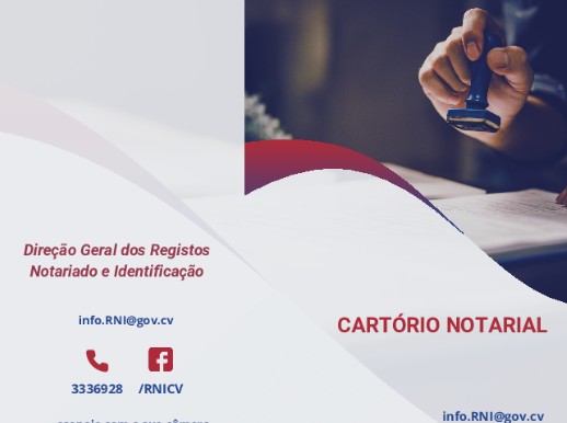 Panfleto dos Serviços do Registo Notarial